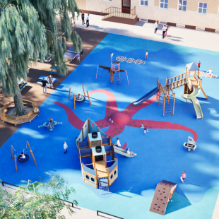 From idea to playground - how the new playground at the SIS international school in Szczecin, Poland, was created.